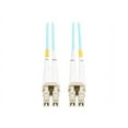 thumbnail image 1 of Eaton Tripp Lite Series 10Gb Duplex Multimode 50/125 OM3 OFNP Fiber Patch Cable [LC/LC] - Aqua, 4 m [13.1 ft.], TAA (n820-04m-taa), 1 of 3