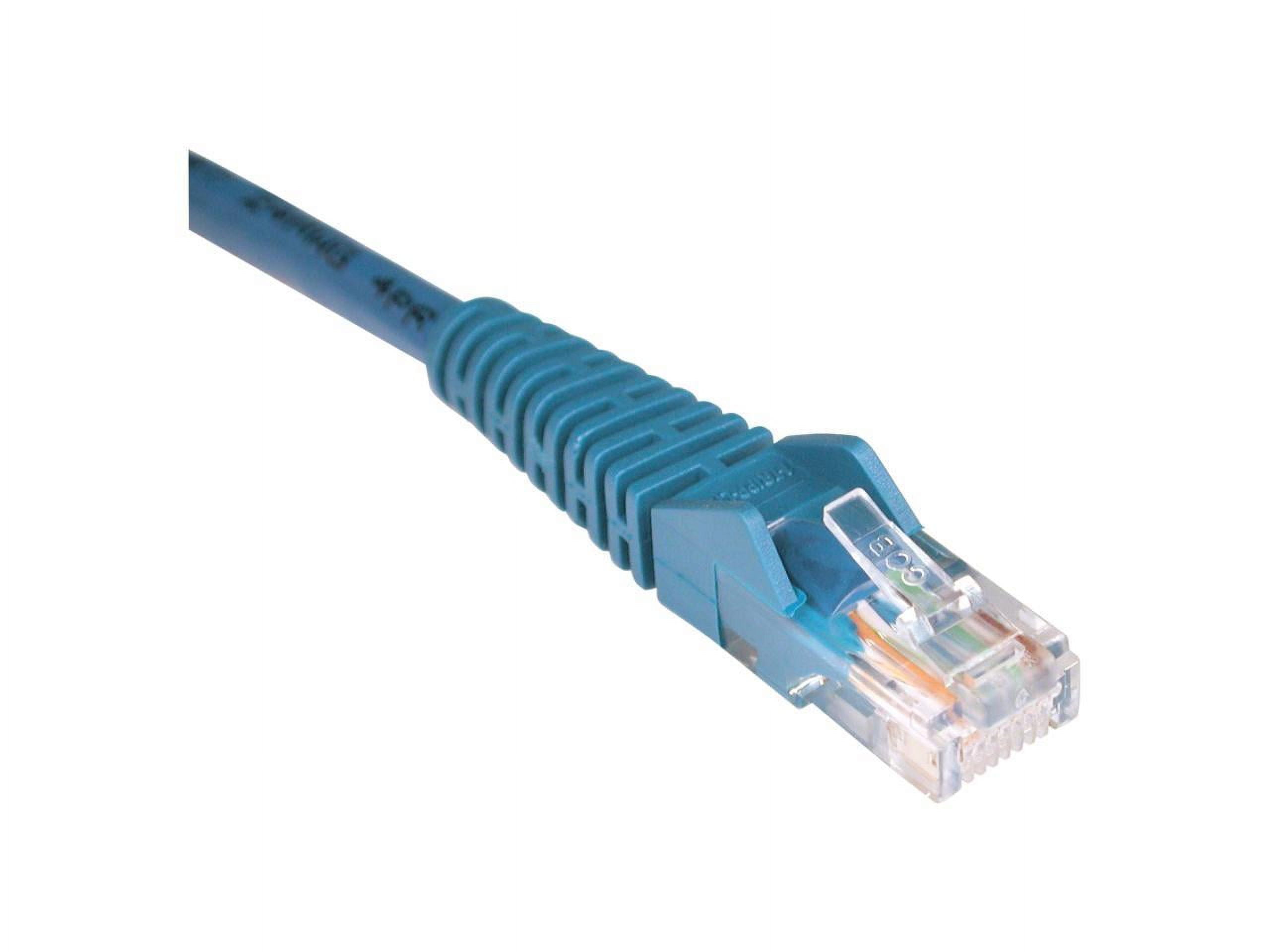 Tripp Lite 40ft Cat5e 350MHz Snagless Molded Patch Cable (RJ45 M/M) - Blue