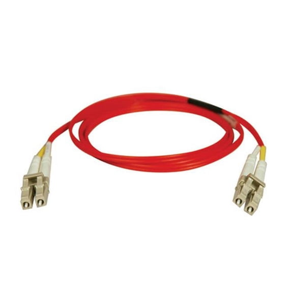 Tripp Lite, Fiber Patch Cable, Duplex Multimode, 62.5-125, LC-LC, 10FT, Red