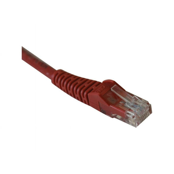 Tripp Lite 5ft Cat5e 350MHz Snagless Molded Patch Cable (RJ45 M/M) - Red