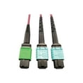 thumbnail image 1 of Tripp Lite series 400G Multimode 50/125 OM4 Plenum 5m Fiber Optic Cable, Magenta, 1 of 5