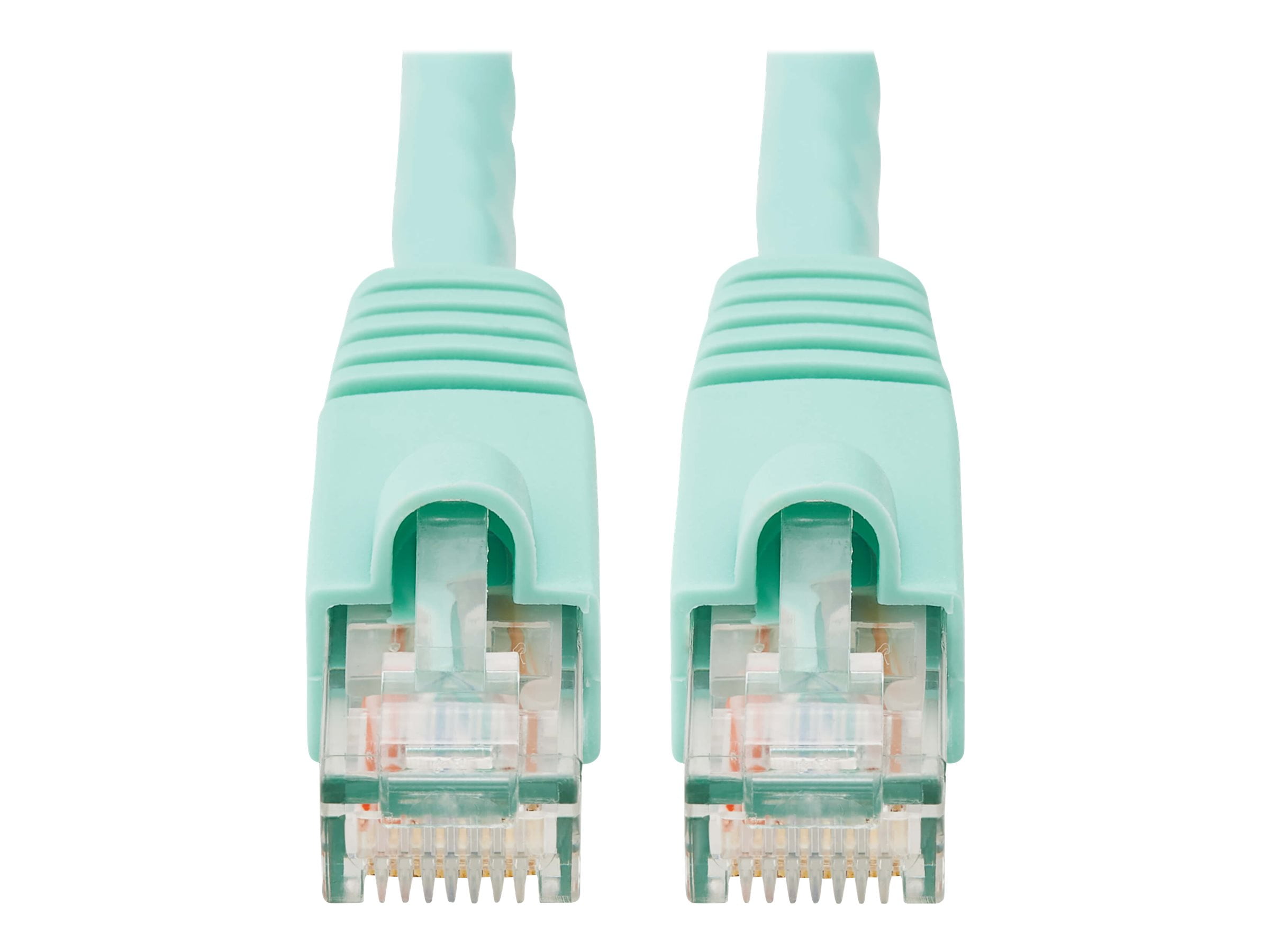 Tripp Lite 5ft Augmented Cat6 (Cat6a) Snagless 10G Certified Aqua Patch Cable
