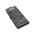 thumbnail image 1 of Tripp Lite 6-Outlet Surge Protector Power Strip, 4 USB Ports, 6 ft - Black, 1 of 9