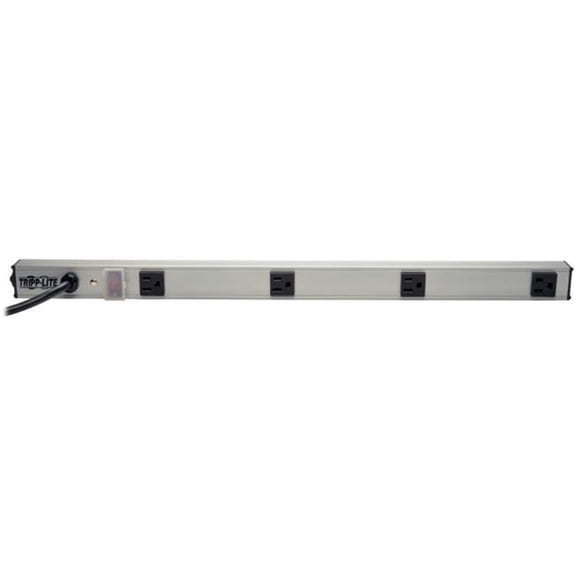 Tripp Lite PS240406 6 ft. 4 Outlet Vertical Power Strip with Cord