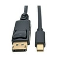 thumbnail image 1 of Tripp Lite 6 ft. Mini DisplayPort to DisplayPort 4K @ 60 Hz Adapter Cable (M/M), 4096 x 2160 (4K x 2K), Black, 1 of 11