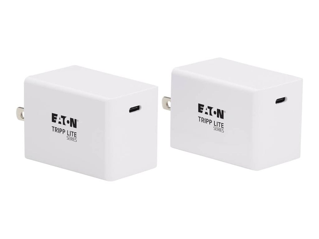Tripp Lite USB C Wall Charger Compact 60W GaN Technology Phones Laptops (U280-W01-60C1-G)