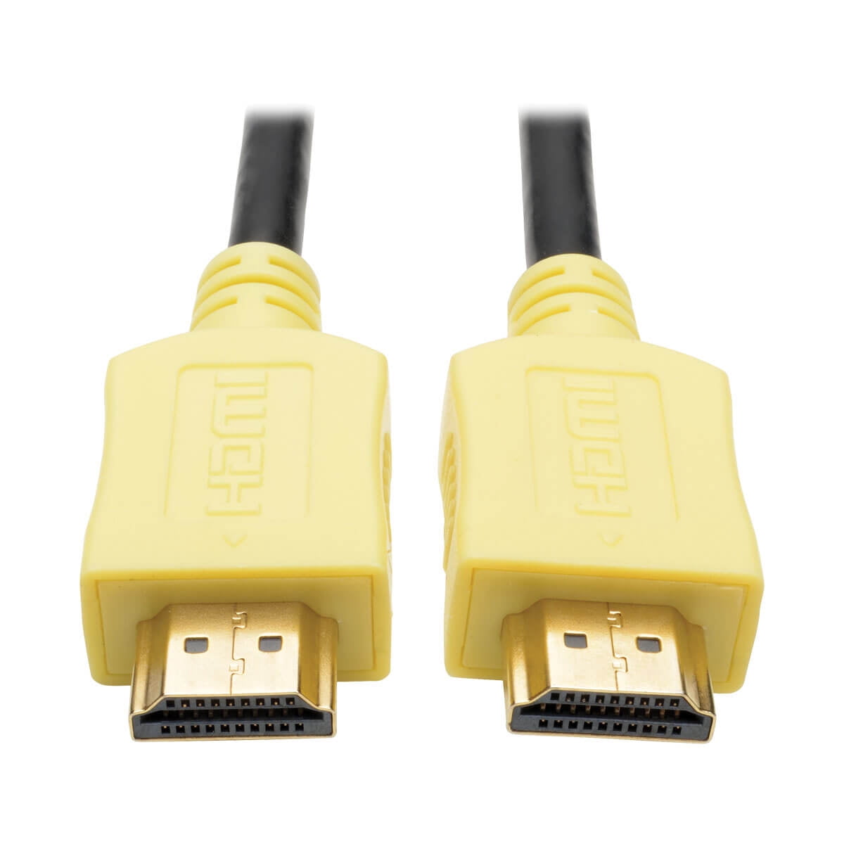 Tripp Lite 6ft Hi-speed Hdmi Cable A/v Uhd Hdmi 4kx2k M/m Yellow 6' - Hdmi Cable - Hdmi Male To Hdmi Male - 6 Ft - Shielded - Yellow - Mlded