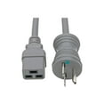 thumbnail image 1 of Tripp Lite 6ft Hospital Medical Power Cord 15A 14AWG 6-15P to C19 100-250V, Gray, 1 of 5