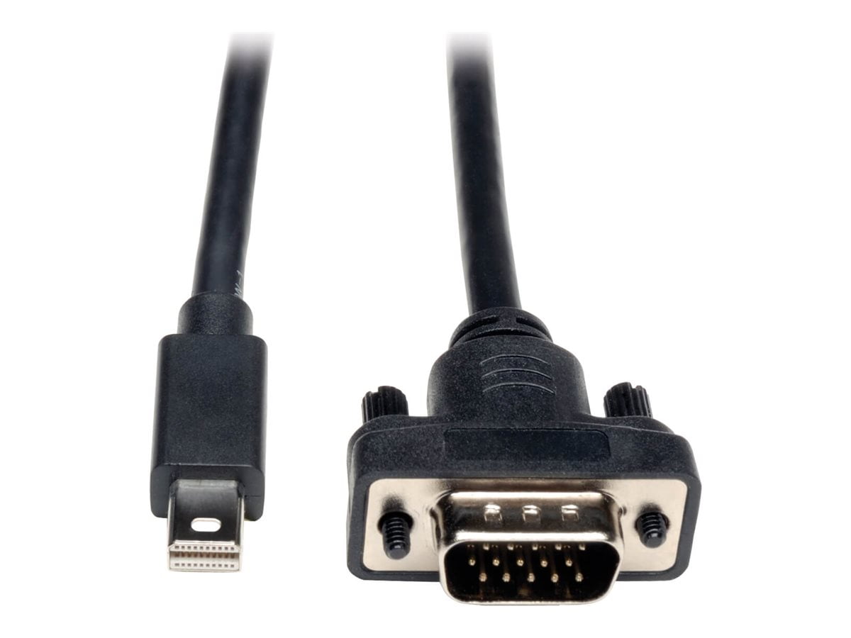 Tripp Lite 6ft Mini DisplayPort 1.2 to VGA Active Adapter Cable, Mini DP to HD15