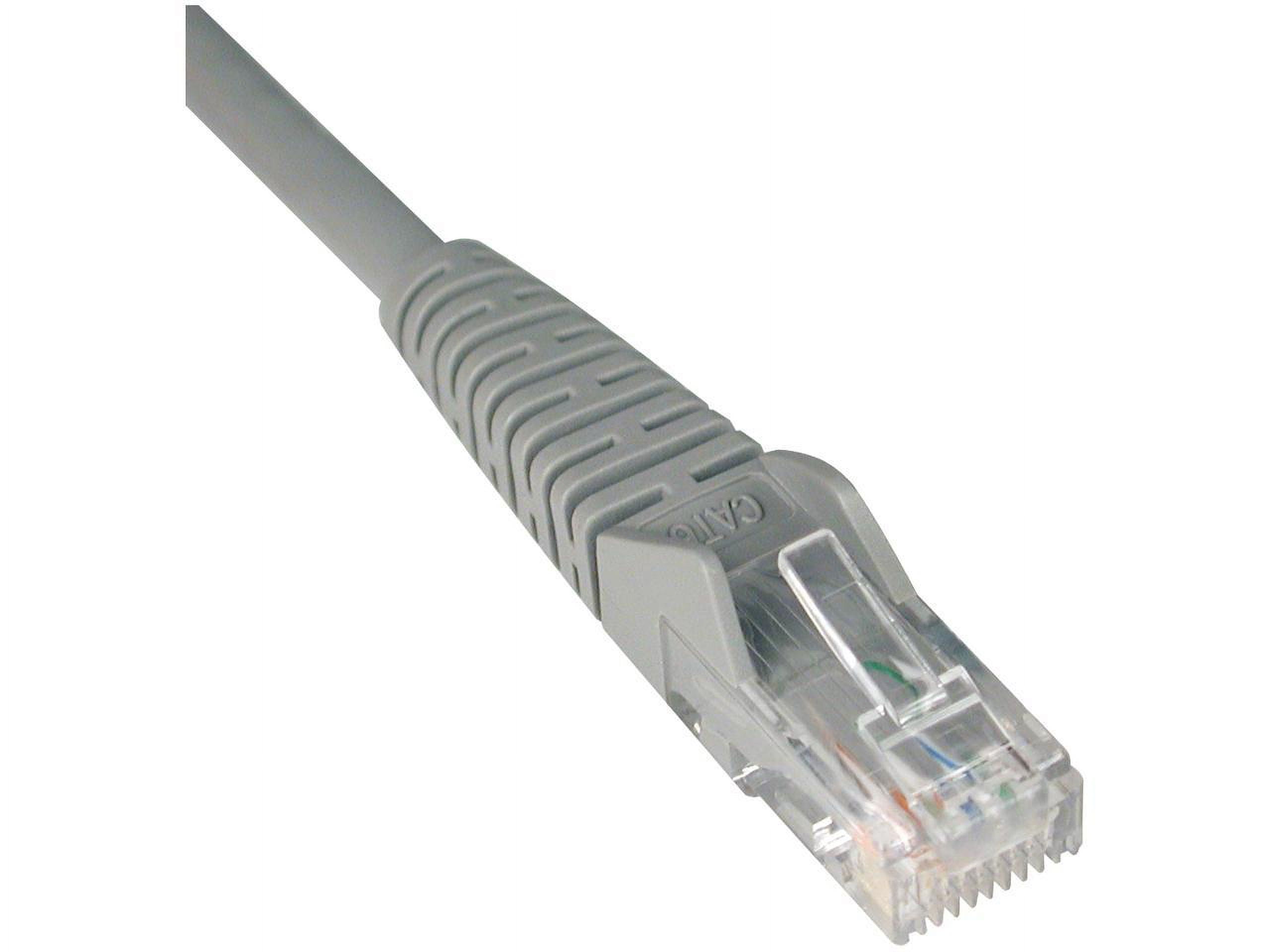 Tripp Lite 75ft Cat6 Gigabit Snagless Molded Patch Cable (RJ45 M/M) - Gray