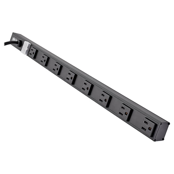 Tripp Lite PS2408B Vertical Power Strip, 15-Foot Cord Length (8-Outlet)