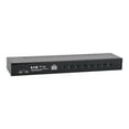 thumbnail image 1 of Tripp Lite 8-Port 1U Rack-Mount DVI / USB KVM Switch w/ Audio & 2-Port USB Hub, 1 of 10