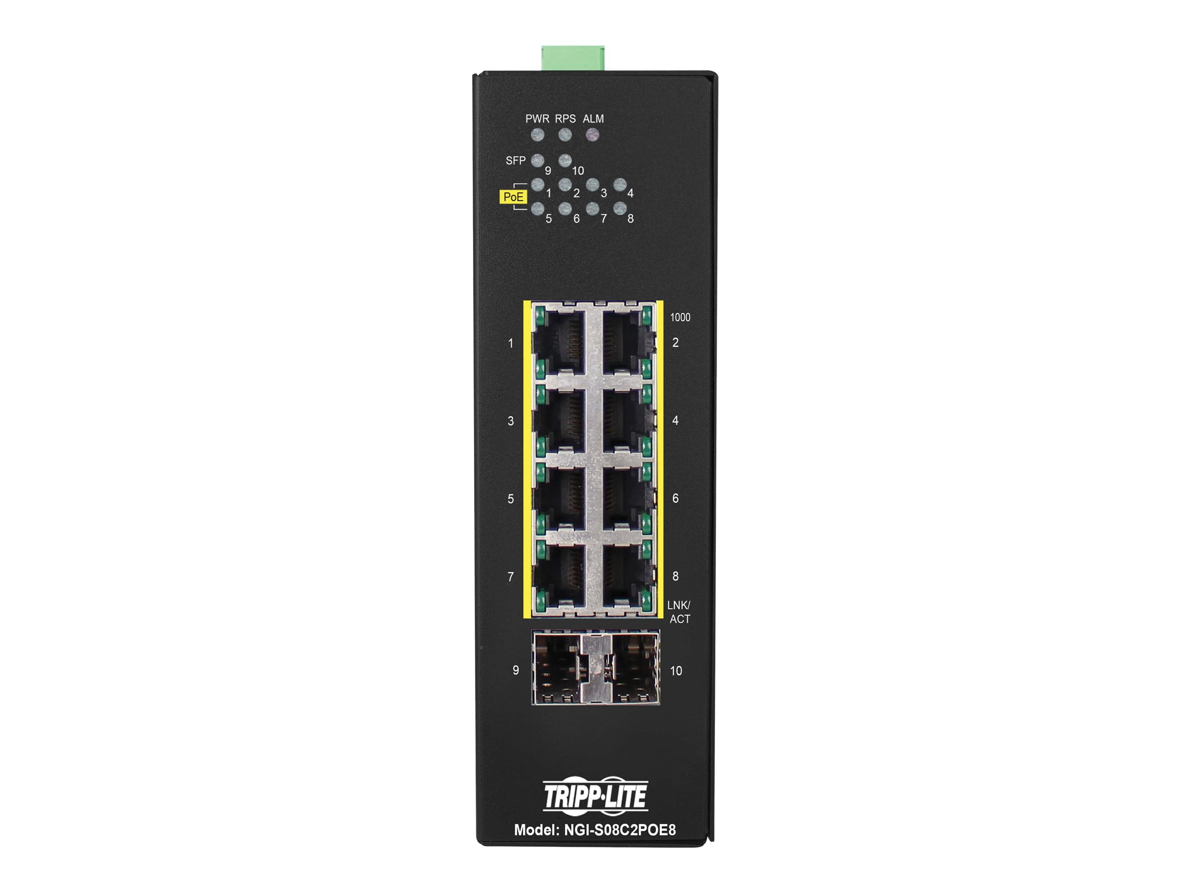 Tripp Lite by Eaton 8Port Lite Managed Industrial Gigabit