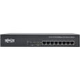 thumbnail image 1 of Tripp Lite NG8POE Unmanaged 8-Port 10/100/1000 Mbps 1U Rack-Mount/Desktop Gigabit Ethernet Unmanaged Switch with PoE, 1 of 4