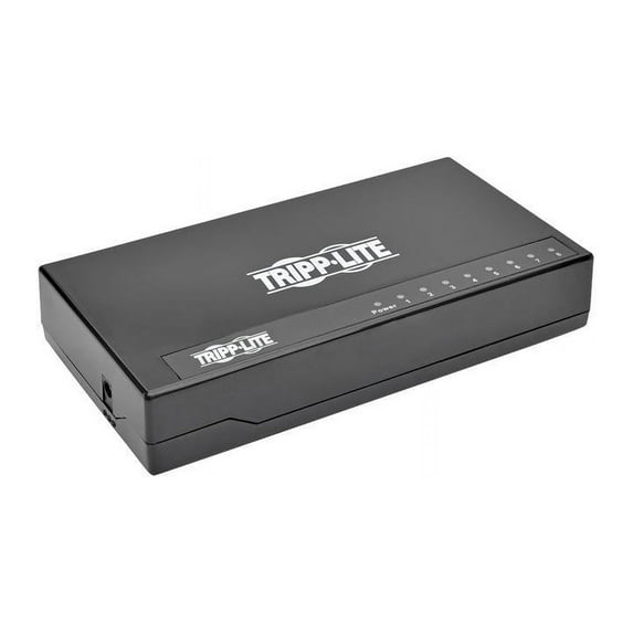 Tripp Lite 8-port Gigabit Ethernet Switch Desktop Rj45 Unmanaged Switch - Switch - Unmanaged - 8 X 10/100/1000 - Desktop - Ac 100 - 240 V