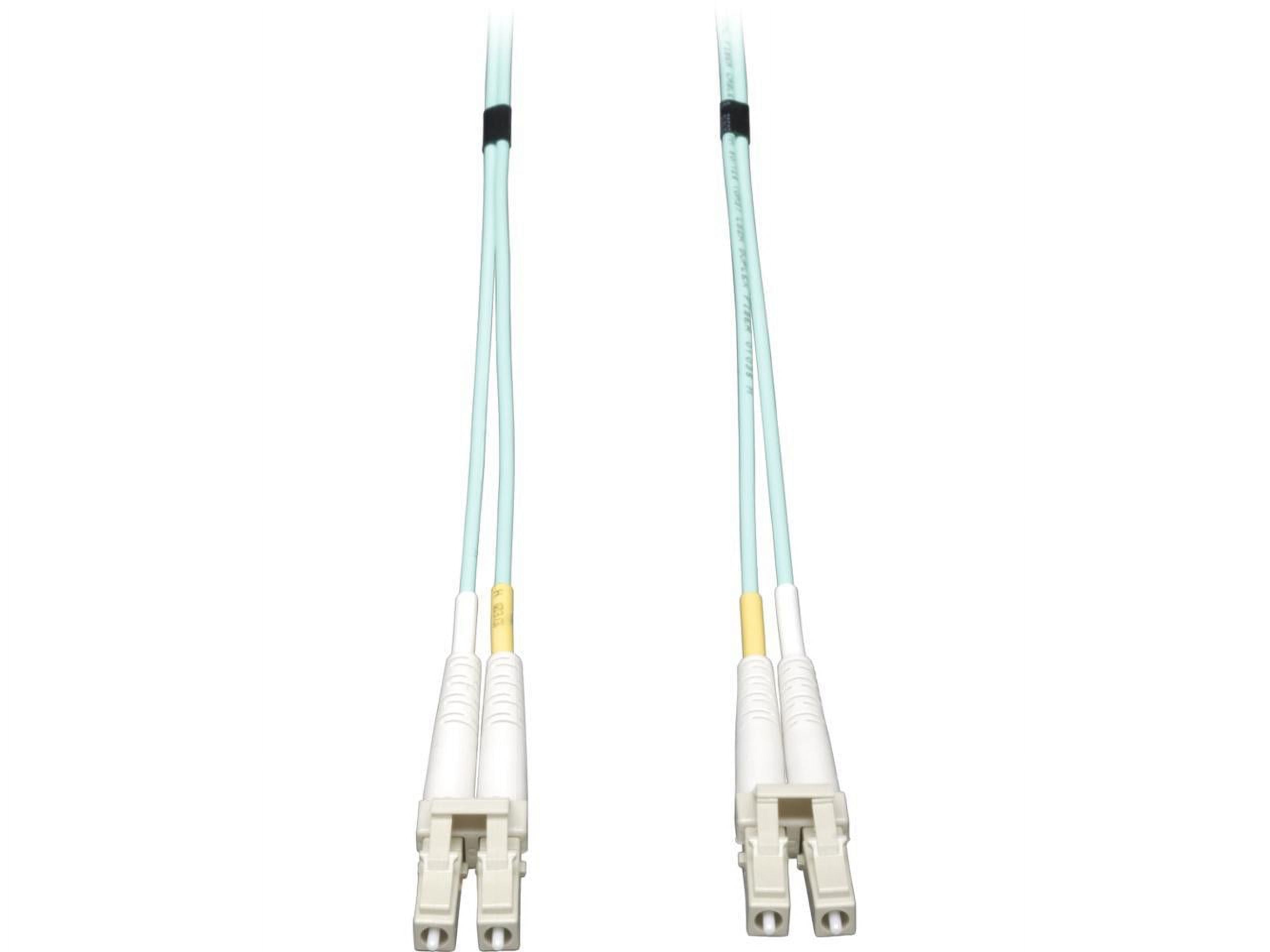 Tripp Lite 8M (26-ft.) 10Gb Duplex MMF 50/125 OM3 LSZH Patch Cable (LC/LC) - Aqua