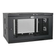 thumbnail image 1 of Eaton Tripp Lite Series 9U Wallmount Rack Enclosure Server Cabinet Wide Cable Management - Rack enclosure cabinet - wall mountable - black - 9U - 19", 1 of 9