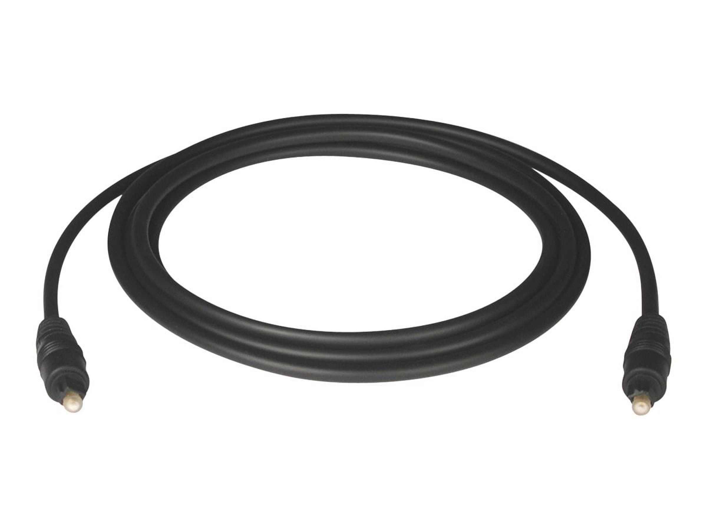 Tripp Lite A102 3' Digital Optical Audio Cable Black TRPA10201M