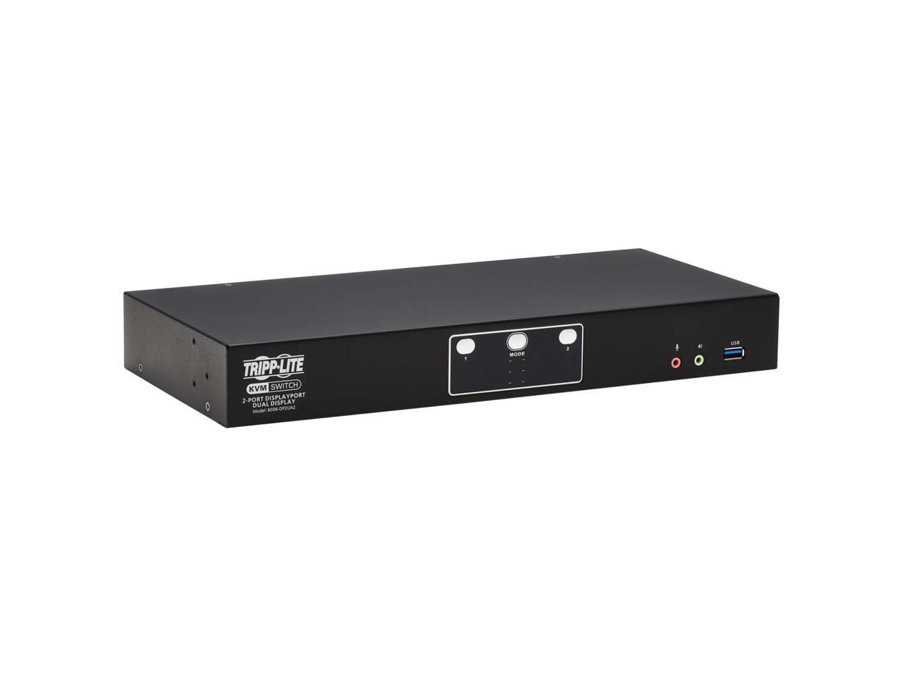 Tripp Lite B006-DP2UA2 DisplayPort Dual-Display KVM Switch B006DP2UA2