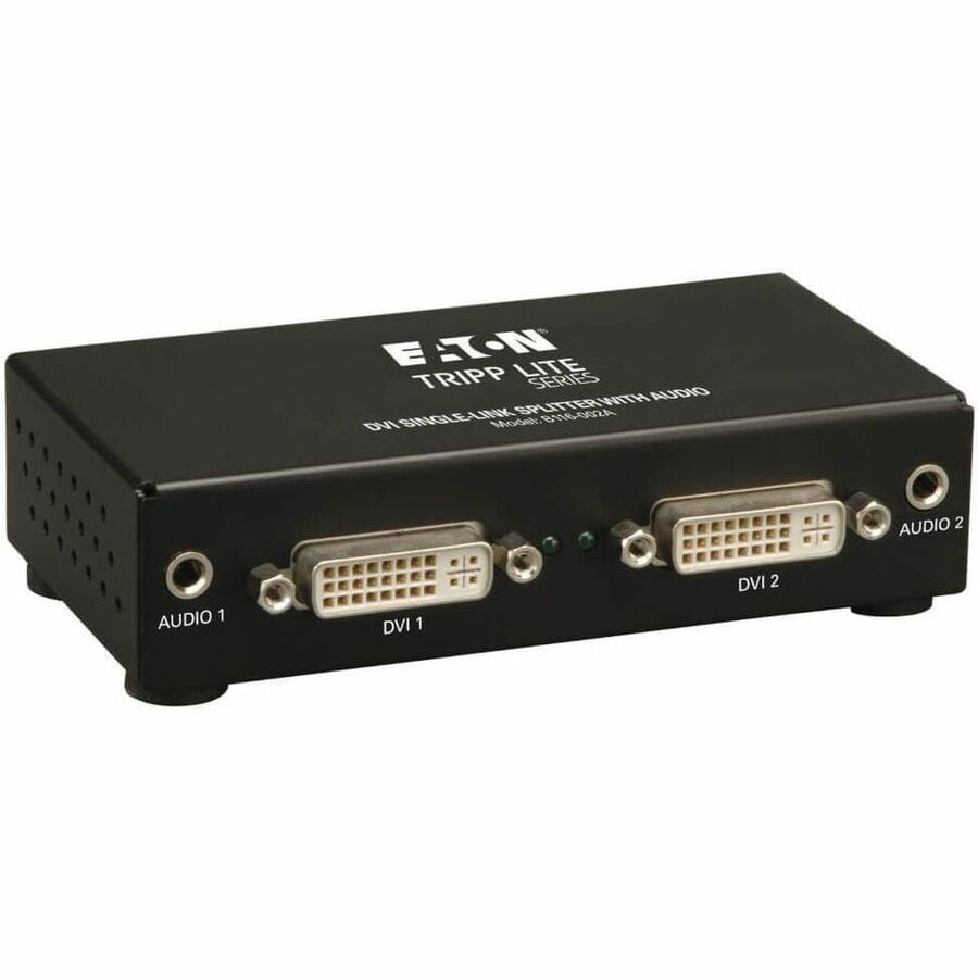 Tripp Lite 2-Port DVI Single Link Video / Audio Splitter / Booster DVIF/2xF
