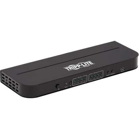 Tripp Lite 4x2 HDMI Matrix Switch/Splitter with Audio Extractor 4K @ 60Hz (b118-2x4-4k-a)