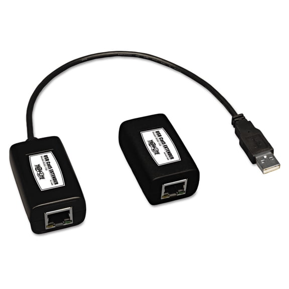 Tripp Lite 1-port Usb Over Cat5/cat6 Extender Video Transmitter Receiver 150' - Usb Extender - Usb - Over Cat 5/6 - 4 Pin Usb Type A / 4 Pin Usb Type A - Up To 150 Ft