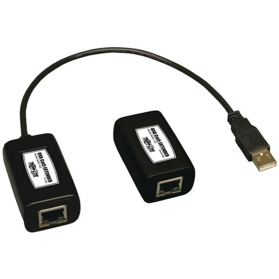 Tripp Lite B202-150 1-Port USB Over CAT-5/CAT-6 Extender, Transmitter & Receiver