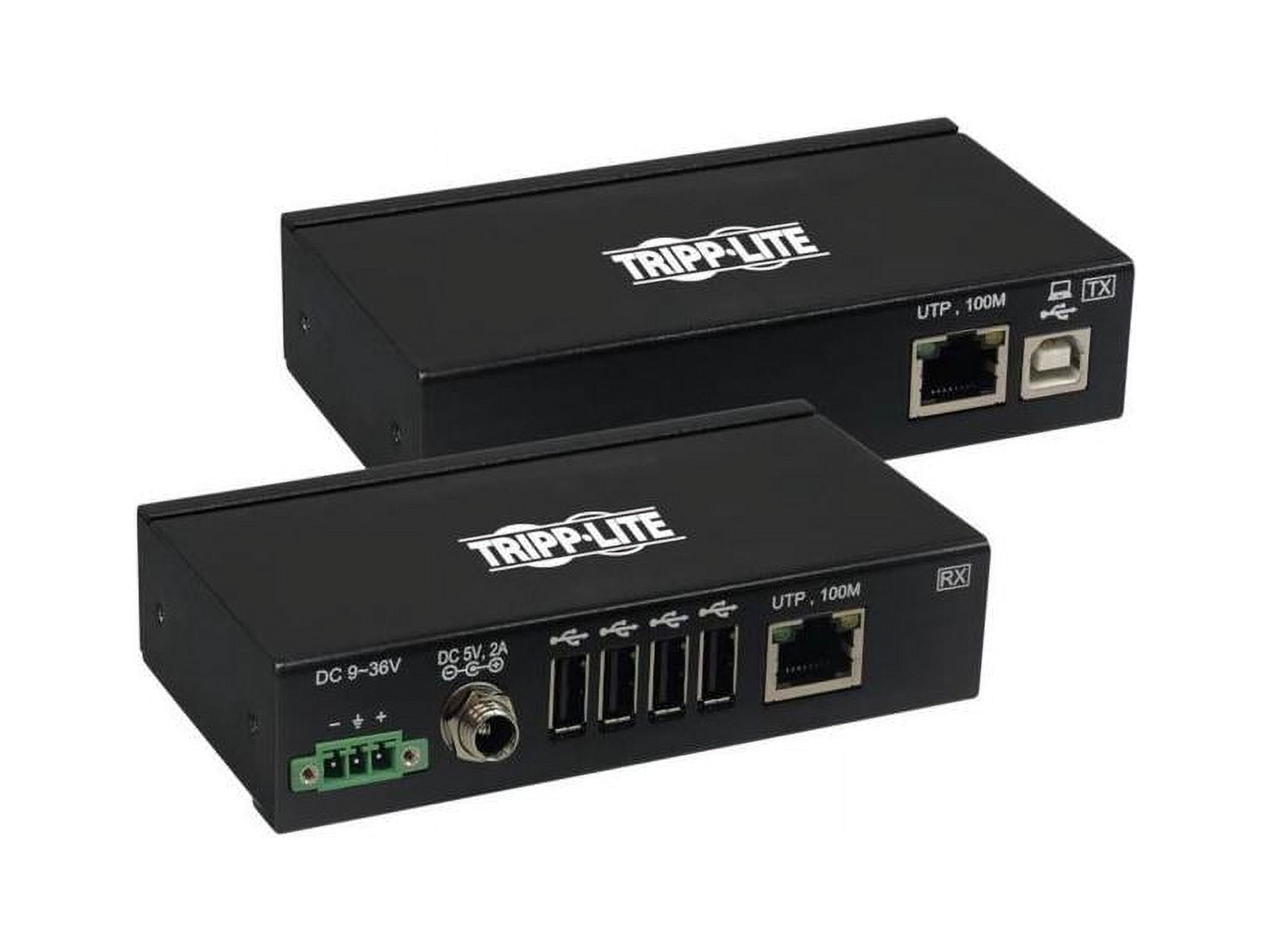 Tripp Lite B203-104-IND-ER USB Extender - 2 x Network (RJ-45) - 5 x USB ...