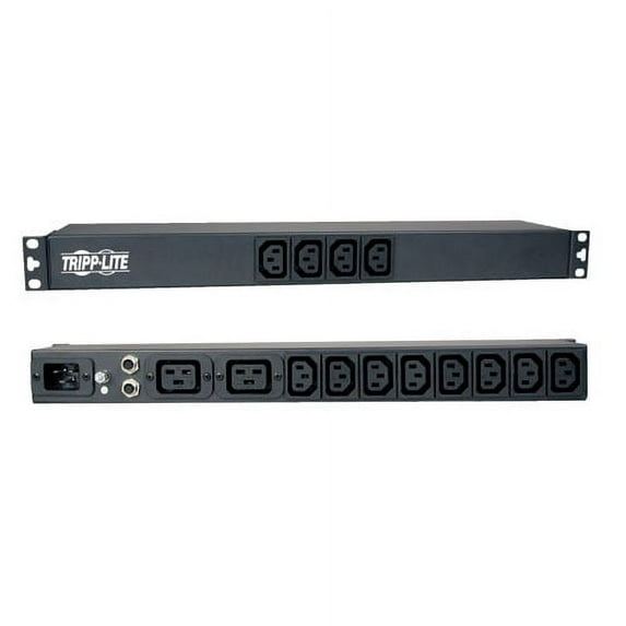 Tripp Lite 1U Rack-Mount 1.6/3.8kW Single-Phase 100?240V Basic PDU w/ 14 Outlets