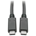thumbnail image 1 of Tripp Lite C To Type C Cable 3.1 Gen 1, 5 Gbps 3a Rating M/m 6ft - Cable - Type-c (m) To Type-c (m) - 3.1 Gen 1 / Thunderbolt 3 - 6 Ft - Black, 1 of 5