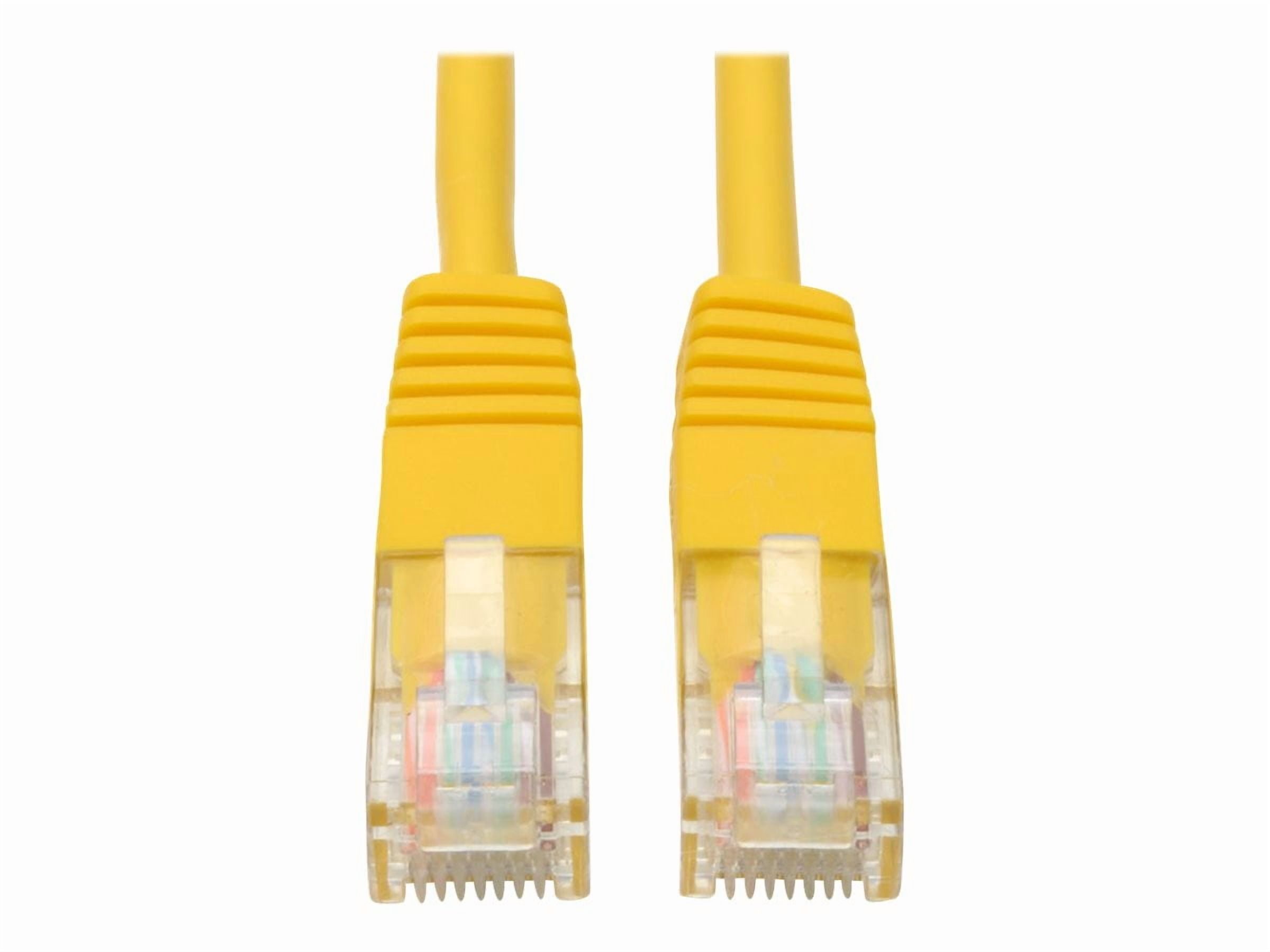 Tripp Lite Cat5e Patch Cable - 1 X Rj-45 - 1 X Rj-45 - 25ft - Yellow (n002025yw)