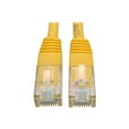 thumbnail image 1 of Tripp Lite Cat6 Cat5e Gigabit Molded Patch Cable RJ45 M/M 550MH Yellow 35ft, 1 of 4