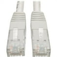 thumbnail image 1 of Tripp Lite Cat6 Cat5e Gigabit Molded Patch Cable RJ45 M/M White 550Mh 100ft, 1 of 6