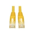thumbnail image 1 of Eaton Tripp Lite Series Cat6 Gigabit Snagless Molded (UTP) Ethernet Cable (RJ45 M/M), PoE, Yellow, 35 ft. (10.67 m) - Patch cable - RJ-45 (M) to RJ-45 (M) - 35 ft - UTP - CAT 6 - IEEE 802.3ab/IEEE 802.5 - molded, snagless, solid - yellow, 1 of 4