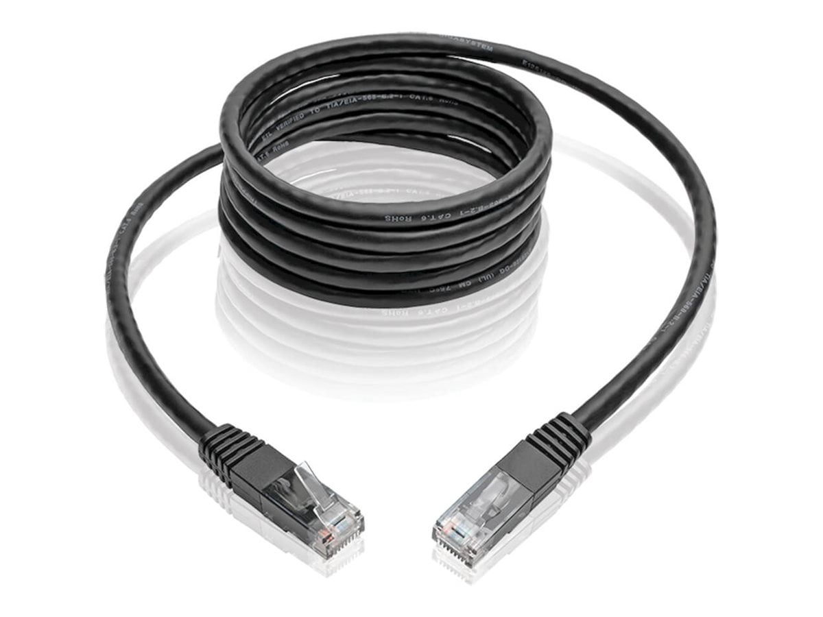 Tripp Lite 14ft Cat6 Gigabit Molded Patch Cable (RJ45 M/M), Black