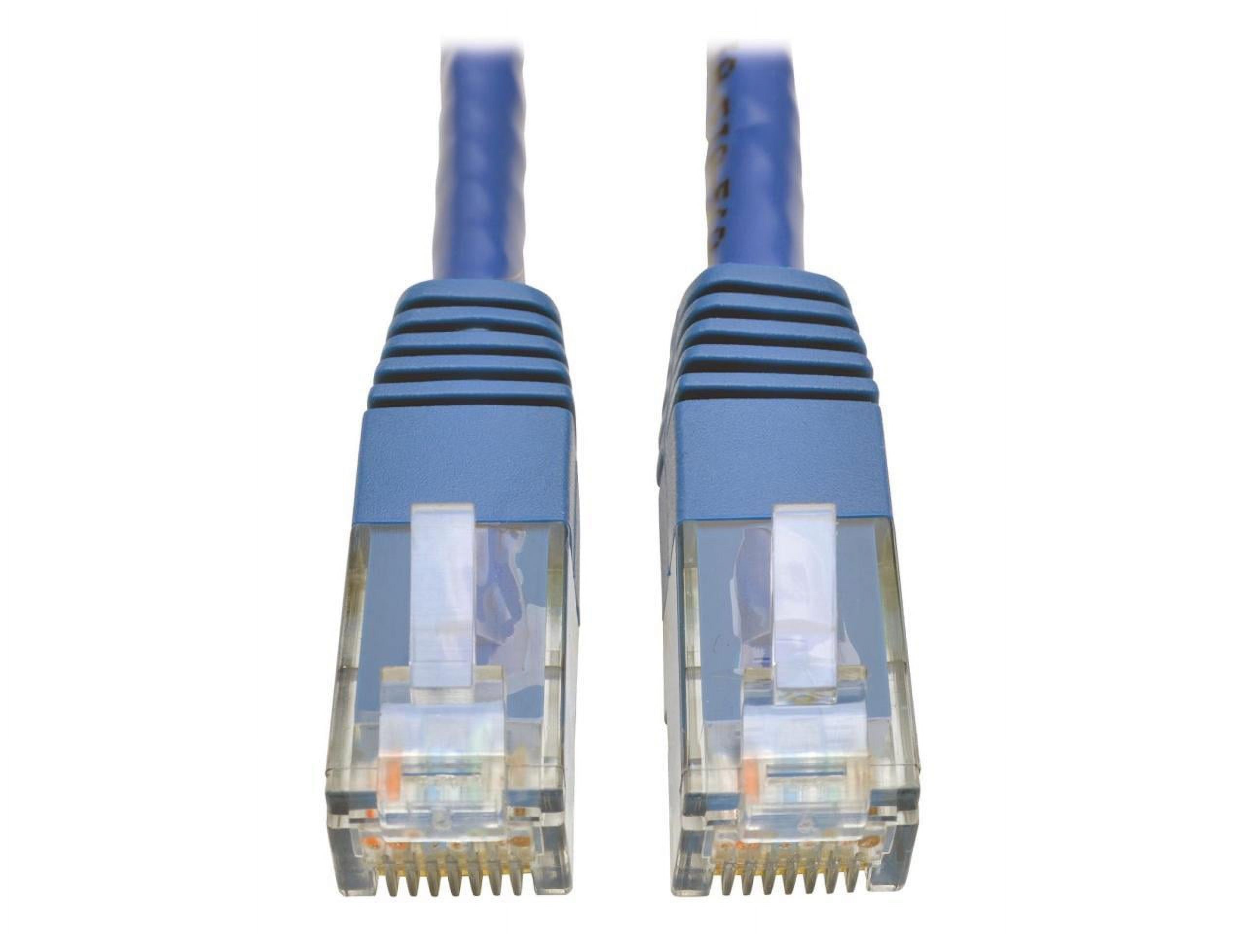 Tripp Lite Cat6 Gigabit Molded Patch Cable, 25 ft. RJ45 (M/M), 550MHz 24 AWG Blue 25' (N200-025-BL) - image 1 of 9
