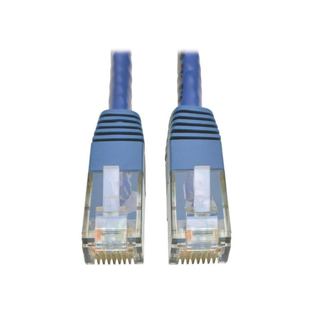 Tripp Lite Cat6 Gigabit Molded Patch Cable, 25 ft. RJ45 (M/M), 550MHz 24 AWG Blue 25' (N200-025-BL)