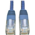 thumbnail image 1 of Tripp Lite 100ft Cat6 Gigabit Molded Patch Cable (RJ45 M/M), Blue, 1 of 8