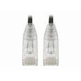 thumbnail image 1 of Eaton Tripp Lite Series Cat6 Gigabit Snagless Slim UTP Ethernet Cable RJ45 M/M PoE Black 6 ft. 1.83 m, 1 of 5