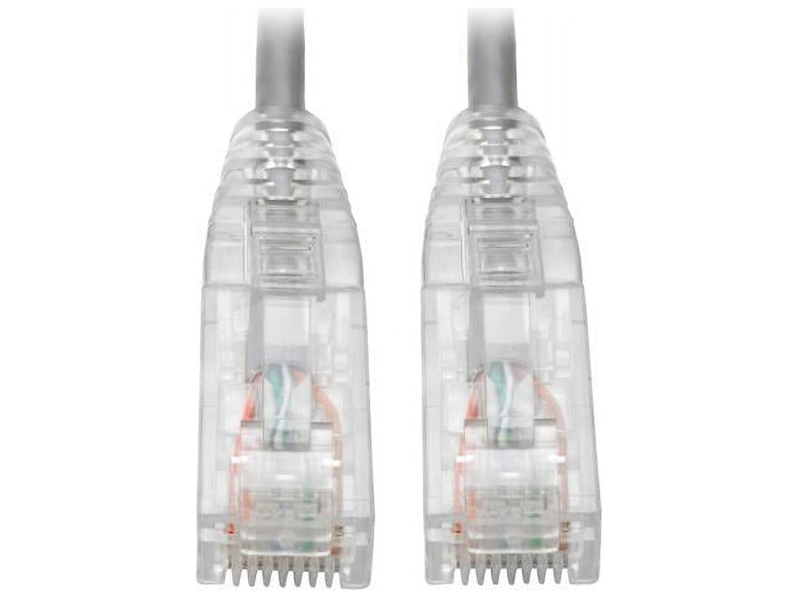 Tripp Lite 3ft Cat6 Snagless Unshielded (UTP) Slim Network Patch Cable - Gray