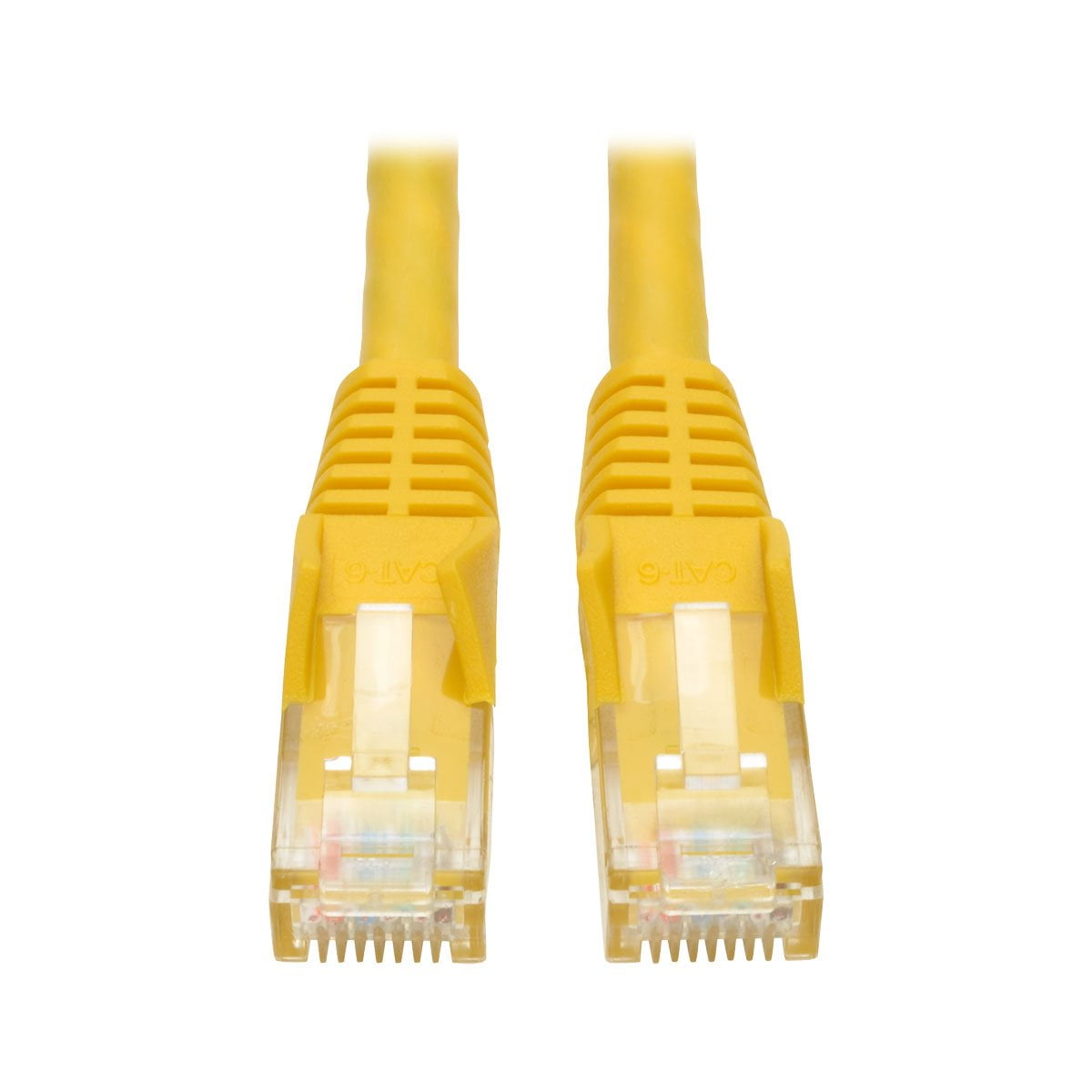 Tripp Lite Cat6 Gigabit Snagless Molded Patch Cable (RJ45 M/M) - Yellow, 20-ft.