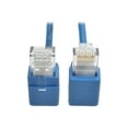 thumbnail image 1 of Tripp Lite 1ft Cat6 Gigabit Snagless Molded Slim UTP Patch Cable, Blue, 1 of 7