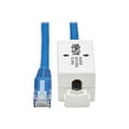 thumbnail image 1 of Tripp Lite N237-P18N-WHSH 18" Cat6 Junction Box Cable Assembly Blue, 1 of 2