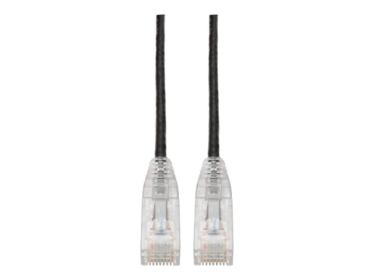 Tripp Lite 5ft Cat6 Snagless Unshielded (UTP) Slim Network Patch Cable - Black