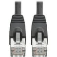 thumbnail image 1 of Tripp Lite Cat6a 10G-Certified Snagless Shielded STP Network Patch Cable (RJ45 M/M), PoE, Black, 20 ft., 1 of 5