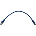 thumbnail image 1 of Eaton Tripp Lite Series Cat6a 10G Snagless Shielded Slim STP Ethernet Cable RJ45 M/M PoE Blue 1 ft. 0.3 m, 1 of 4