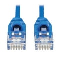 thumbnail image 1 of Tripp Lite Cat6a 10g Snagless Molded Slim UTP Ethernet Cable (RJ45 M/M), Blue, 20 Ft. - Patch Cable, Stranded - Blue, 1 of 4