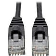 thumbnail image 1 of Tripp Lite Cat6a Gigabit Snagless Molded Slim UTP Network Patch Cable (RJ45 M/M), Black, 3 ft., 1 of 5
