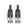 thumbnail image 1 of Eaton Tripp Lite Series Cat6a 10G Snagless Shielded STP Ethernet Cable (RJ45 M/M), PoE, Black, 3 ft. (0.91 m) - Patch cable - RJ-45 (M) to RJ-45 (M) - 91 cm - STP - CAT 6a - IEEE 802.3af - molded, snagless, stranded - black, 1 of 7