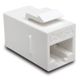 thumbnail image 1 of Tripp Lite Cat6a Straight Through Modular In Line Snap In Coupler Rj45 F/f - Network Coupler - Taa Compliant - Rj-45 (f) To Rj-45 (f) - Cat 6a - White, 1 of 2